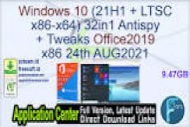 Windows 10 21H2 AIO x64 Agosto pt-BR 2021